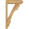 Ekena Millwork Olympic Rough Sawn Arts and Crafts Outlooker, Western Red Cedar, 6"W x 20"D x 32"H OUT06X20X32OLY03RWR - alternate 4